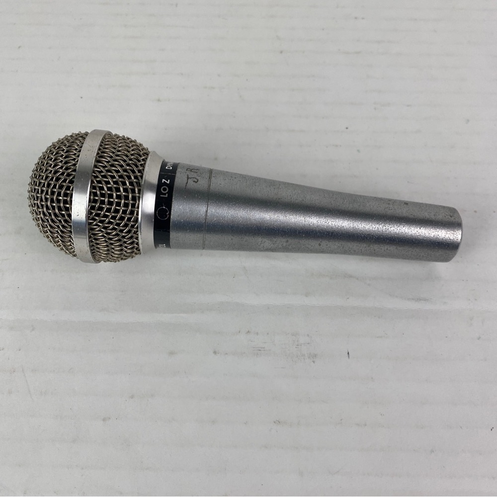 Shure Prologue 12L Microphone Dynamic Silver Metal Audio Tested Working Used